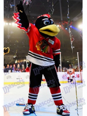 Chicago Blackhawks Tommy Hawk Mascot Costume