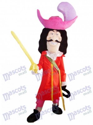 Swordsman Pirate Mascot Costume People  