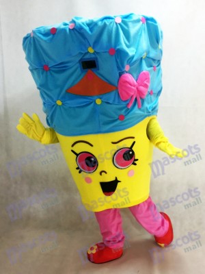 Shopkins Cupcake Queen Girls Mascot Costume