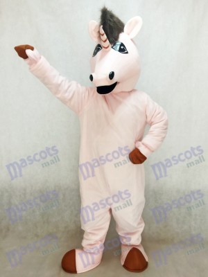 Pink Eunice Unicorn Mascot Costume