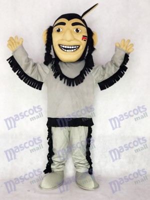 Happy Brave Indian Mascot Costume People 