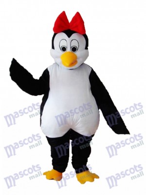 Flower Penguin Mascot Adult Costume