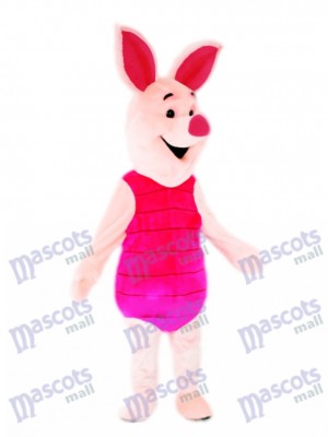 Pink Pig Piglet Mascot Costume