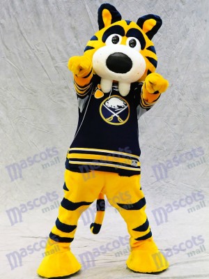 Sabretooth Sabre-toothed Tiger of Buffalo Sabres Mascot Costume Animal