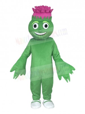 Thistle Plant mascot costume
