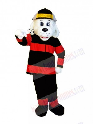 Sparky Dog mascot costume