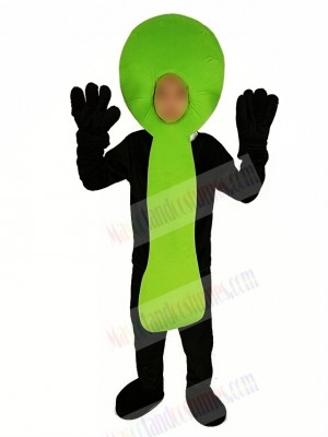 Green Spoon Mascot Costume