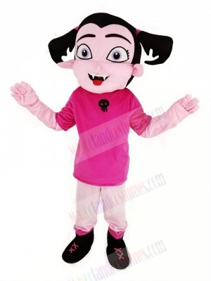 Vampire Girl Mascot Costumes Cartoon