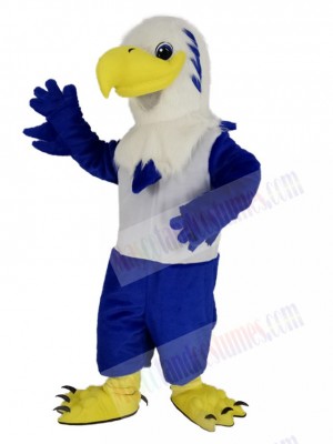 White Head Falcon Eagle Mascot Costume Bird