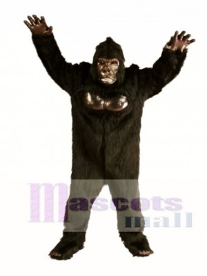 Cute Deluxe Gorilla Mascot Costume