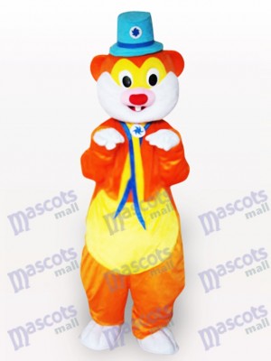 Blue Hat Mouse Animal Mascot Costume