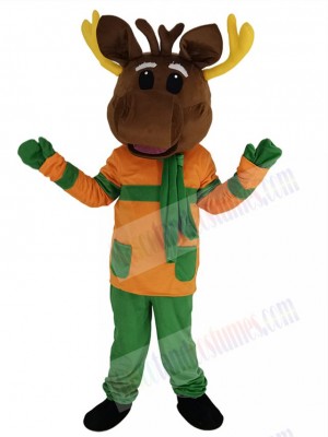 Deer mascot costume