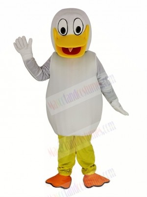 White Duck Mascot Costume Animal