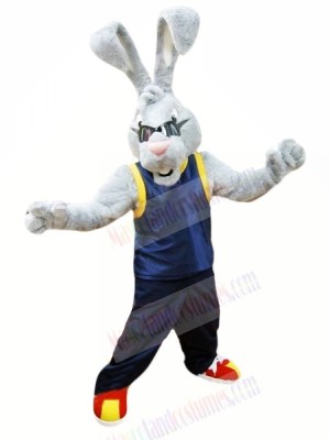 Power Rabbit Mascot Costumes Cartoon	