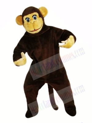 Curious Brown Monkey Mascot Costumes Animal