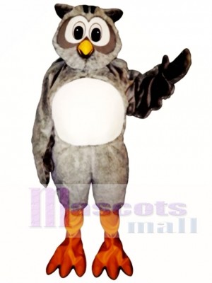 Cute Mr. Owl Mascot Costume