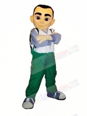 Adult Best Schoolboy Mascot Costume 