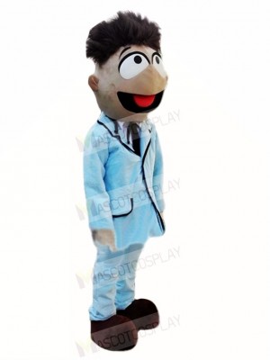 2nd Version Of Optimistic Boss Ernie Mascot Costume 