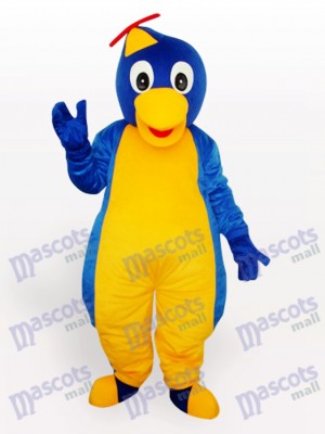 Blue Yellow Penguin Adult Mascot Costume