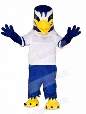 Royal Blue Falcon Eagle Mascot Costumes Bird Animal