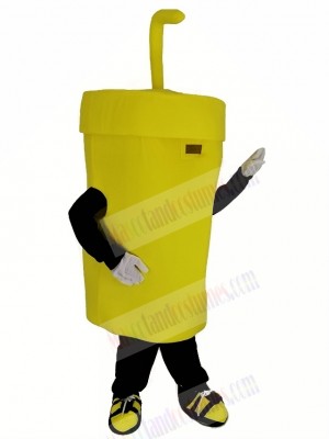 Big Yellow Cup Mascot Costume