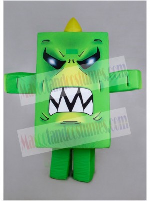 Cube Monster Mascot Costume