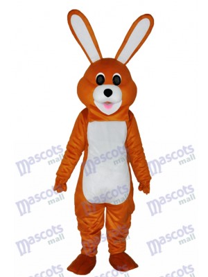 Easter Lovely Brown Rabbit Adult Mascot Costume