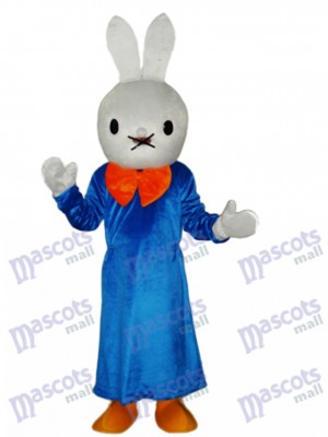 Easter Smart Rabbit Mascot Adult Costume