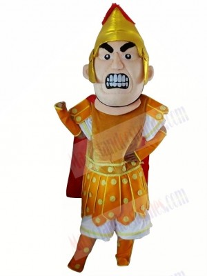 Gold Trojan Mascot Costume 