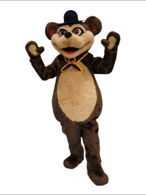 Friendly Safety Bear Mascot Costume