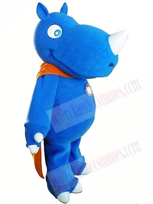 High Quality Blue Rhino Mascot Costumes