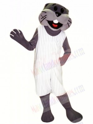 Sporty Otter Mascot Costume 