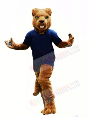 Top Quality College Leopard Mascot Costume 