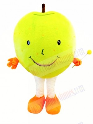 Giant Green Apple Mascot Costume 