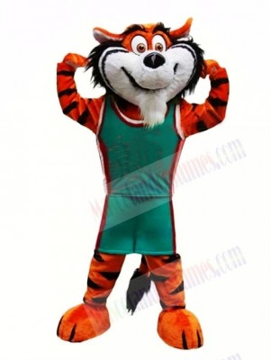 Sport School Tiger Mascot Costume 