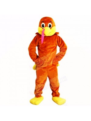 Lovely Turkey Mascot Costumes Cartoon