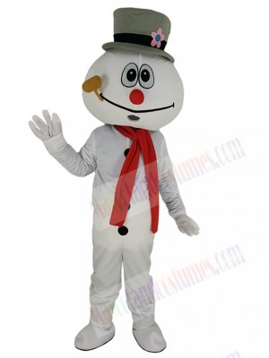 Snowman mascot costume