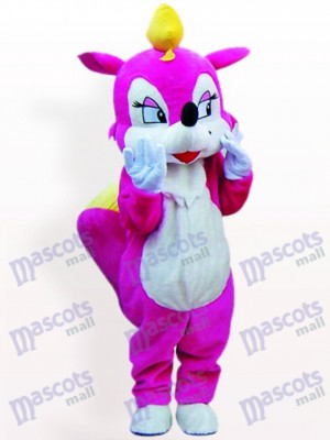 Rose Squirrel Animal Adult Mascot Costume