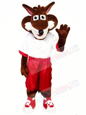 Fox with Big Eyes Mascot Costumes Animal