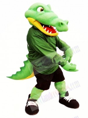 High Quality Alligator Mascot Costume 