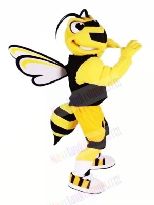 Cool Sport Bee Mascot Costumes Cartoon