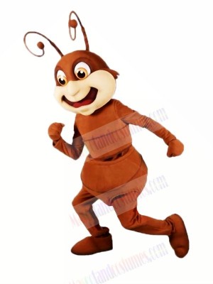 Brown Ant Mascot Costumes Cartoon	