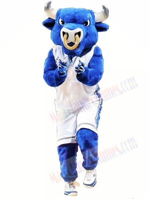 College Blue Bull Mascot Costumes