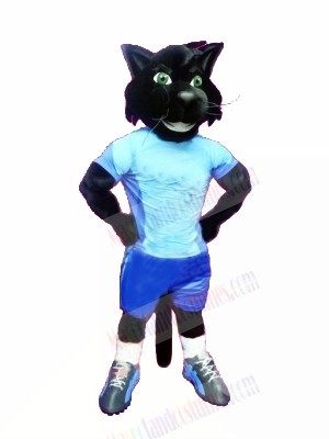 Sport Black Cat Mascot Costumes Cartoon