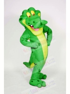 Smiling Alligator Mascot Costumes Adult 	