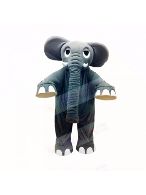 Strong Grey Elephant Mascot Costumes Adult