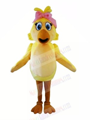 Fashion Chicken with Big Eyes Mascot Costumes Animal