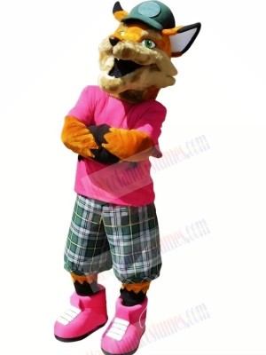 Realistic College Fox Mascot Costumes Cartoon