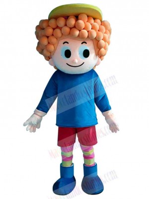 Boy mascot costume