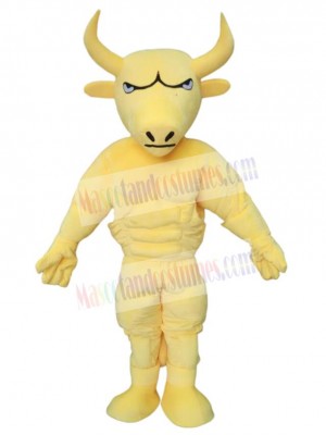 Bull mascot costume